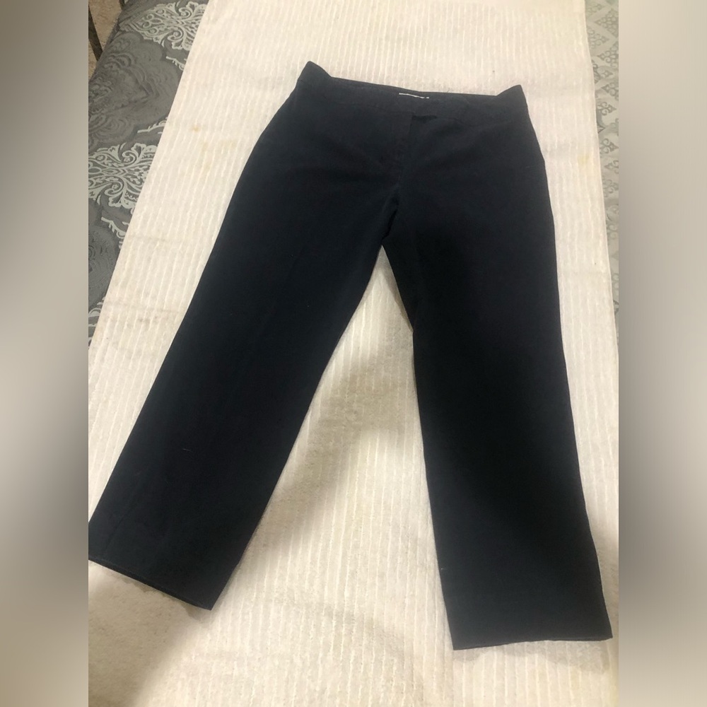 Chaus Dark Navy Straight-Leg Pants